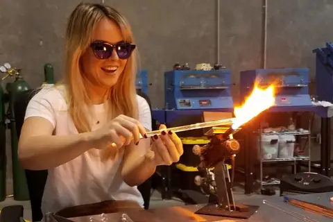 Photo of An adventure in Glassblowing by Torch