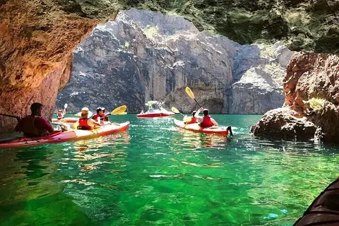 Photo of Grand Canyon Helicopter Tour and River Raft or Emerald Cave Kayak