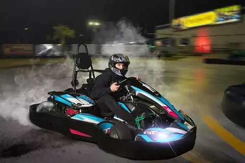 Photo of 1 Euro High-Speed GoKart Race Ticket With Arcade credit Las Vegas