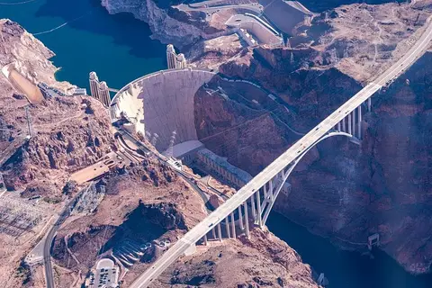 Photo of Daytime Hoover Dam and Las Vegas Strip Helicopter Flight